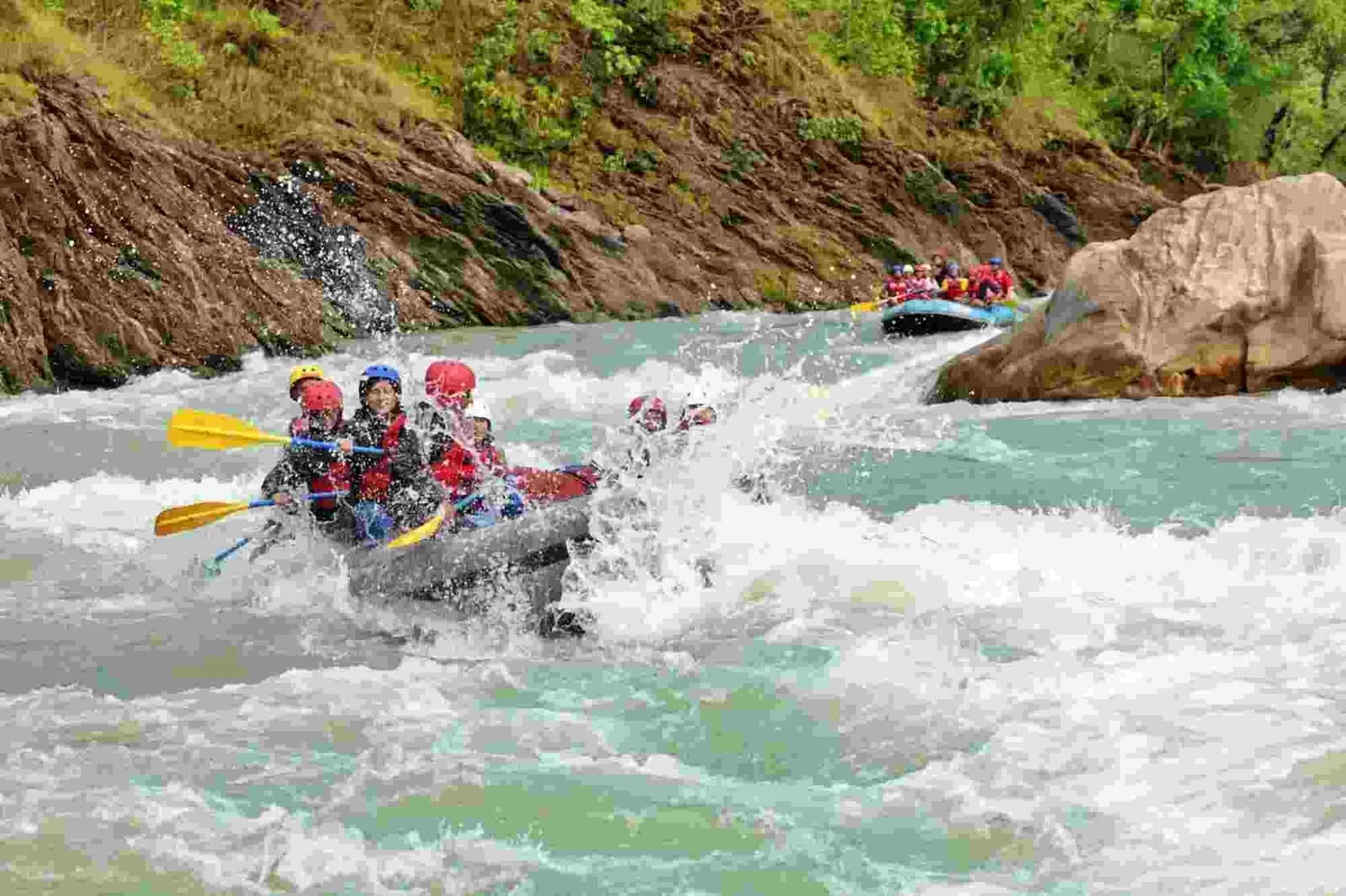 Lidder River flowing
